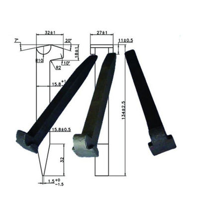 Купить Ранг 4,8 Q235 a стальная болт винта 6,8 8,8 10,9 для деревянного слипера online manufacture