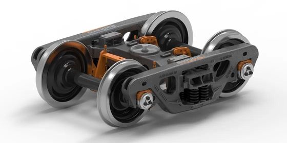 Купить Тележка перевозки фуры железной дороги ААРЕ стандартная бросая железнодорожная online manufacture