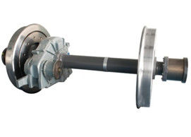 Railway Vehicles Wheelset Steel Rail Wheels For Railway Bogie Frame Mounting Rotation