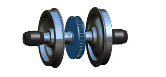 Купить Диаметр колеса 1-1450 мм Рельсовые вагоны, колесные наборы и системы тележек с соответствием стандарту EN 13260/13262 online manufacture