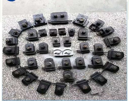 Купить Тип собственная личность прокалывания кованой стали гибкая запирая зажимы рельса крана online manufacture