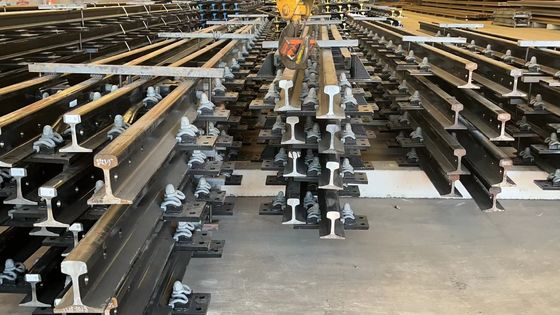 DIN536 A55 Стальной крановый рельс A55 10-12м