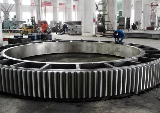 Сверхмощный диаметр каждое кольца 1000mm шестерни ковкой стали 1,5 тонны для крана
