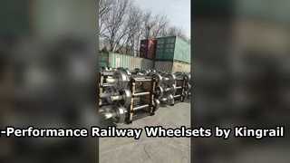 Высокопроизводительные железнодорожные колесные пары от Kingrail